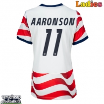 United States Brenden Aaronson #11 Replica Home Shirt Ladies World Cup 2026 Short Sleeve